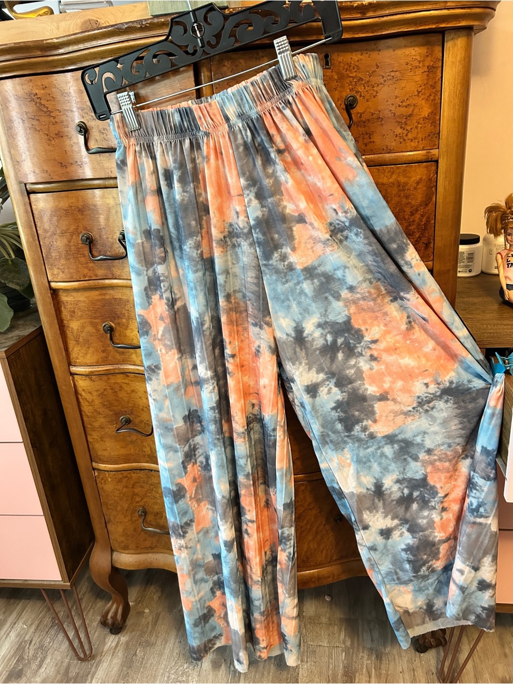 Tie Dye Printed Palazzo Pants